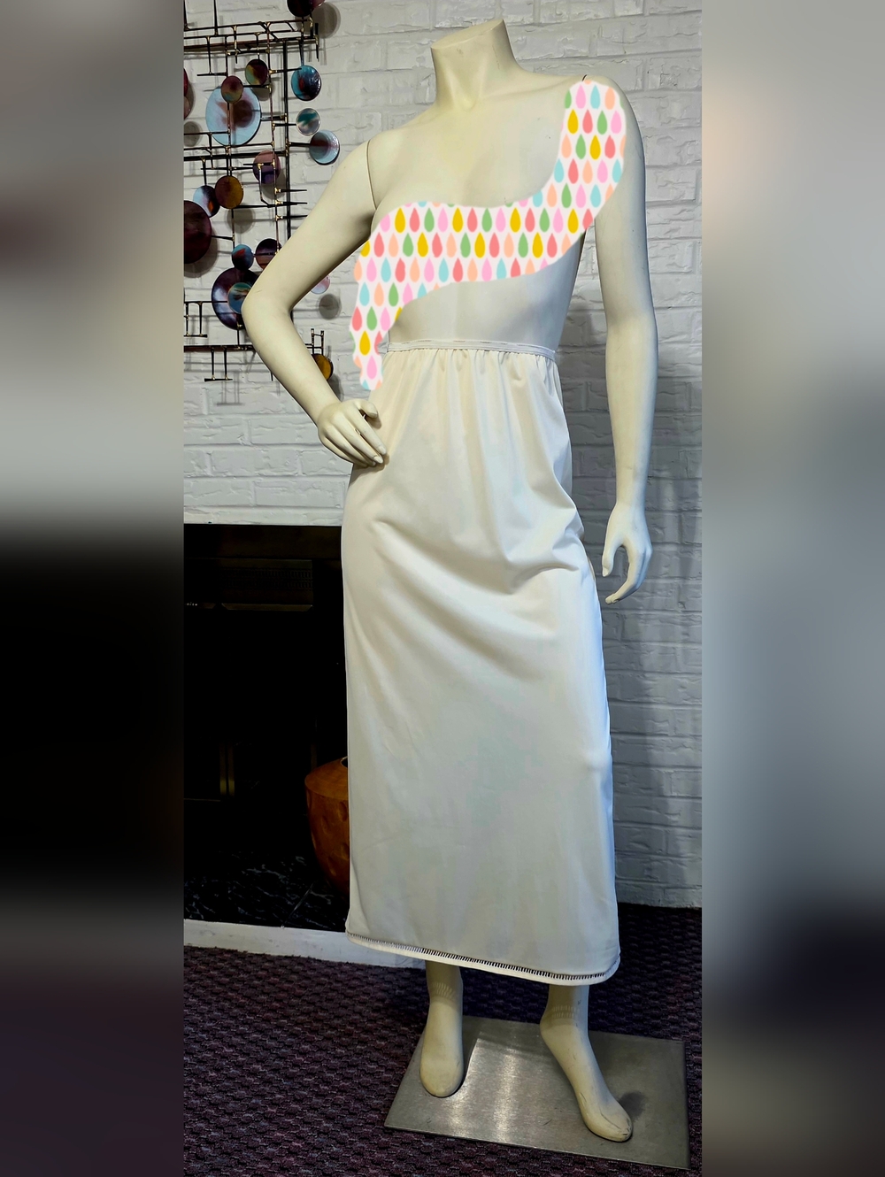 AMERICAN MADE | Classic Cream Full-Length Women's Slip Chemise